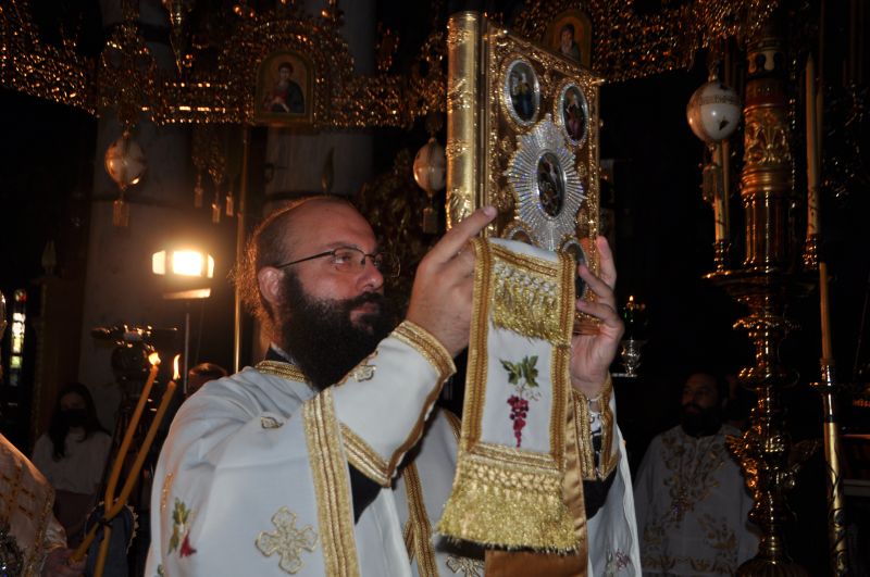 Πανήγυρις τῆς μεταστάσεως τῆς Ὑπεραγίας Θεοτόκου στήν Ἱερά Μονή Εἰκοσιφοινίσσης - 2021